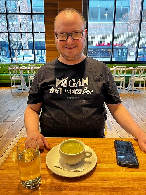 horchata matcha with oat milk at True Food Kitchen  in Columbus