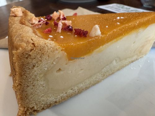 vegan cheesecake  at Rebels in Bamberg