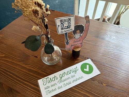 table  at Rebels in Bamberg