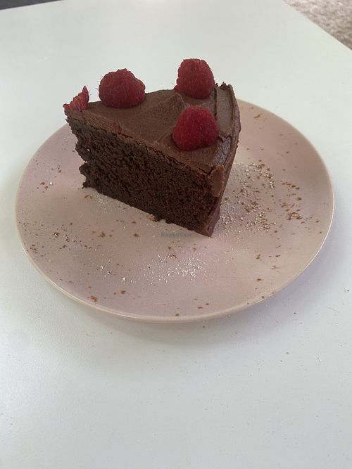 Chocolate cake   at Corazon Contento PDC in Playa Del Carmen