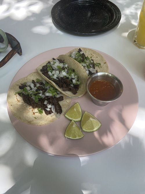 Tacos   at Corazon Contento PDC in Playa Del Carmen