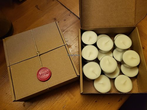 The only place where one can find vegan candles in Greece at No Harm Charm in Athens