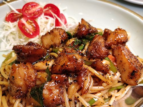 BPMH spaghetti
BPMH =black pepper monkey head mushroom at Well Loft 好乐福 in Central Singapore