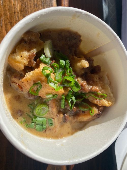 Biscuits & Gravy. at Winter Park Biscuit Company in Orlando