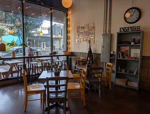 interior at Bread & Honey Cafe in Portland