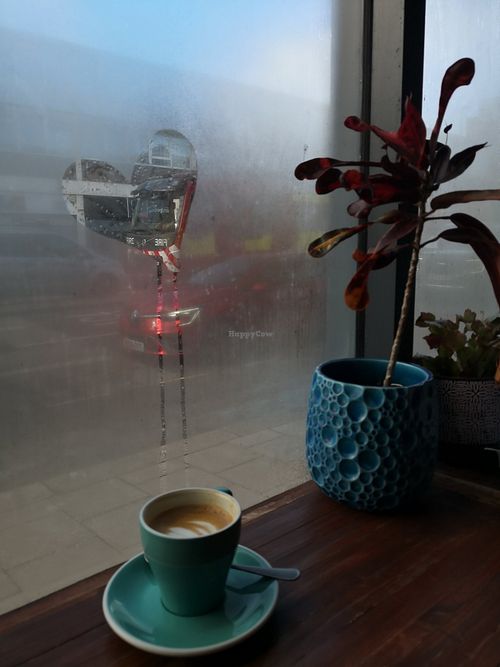 Heart art ❤️ at Koda Coffee in Scarborough