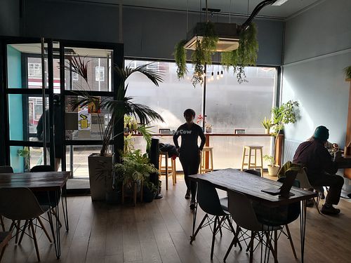 Inside at Koda Coffee in Scarborough