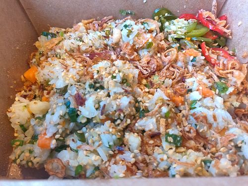 Fried rice at Morning Nights in Long Beach