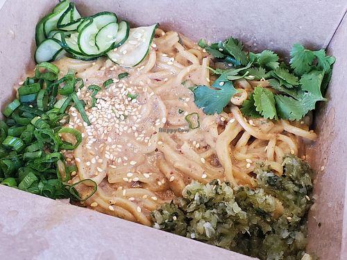 Dan Dan noodles at Morning Nights in Long Beach