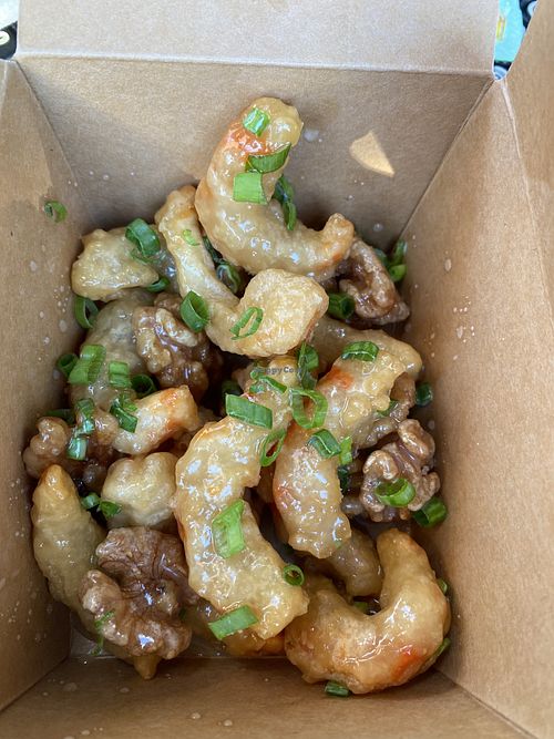 Walnut Shrimp  at Morning Nights in Long Beach