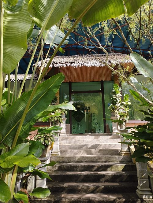 Beautiful entrance  at Fat Bamboo Cafe in Kulai