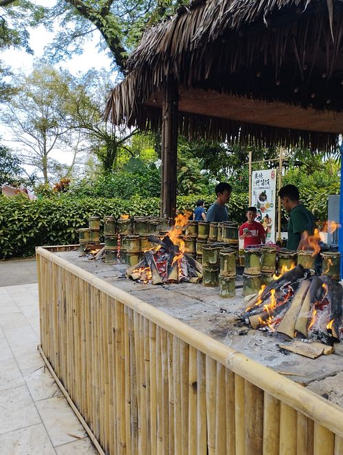 Bamboo Rice from 11am daily till sold off. Limited  at Fat Bamboo Cafe in Kulai