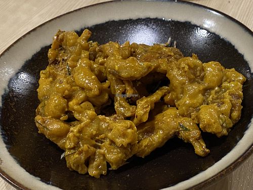 Butter mushroom  at Lotus Vegetarian 莲心 - Novena in Central Singapore