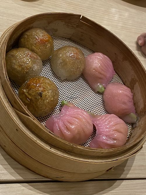 Dim sum  at Lotus Vegetarian 莲心 - Novena in Central Singapore