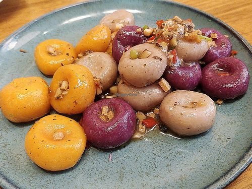 Hakka Truffle Trio Abacus at Lotus Vegetarian 莲心 - Novena in Central Singapore