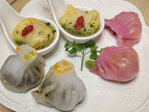 High tea spread at Lotus Vegetarian 莲心 - Novena in Central Singapore