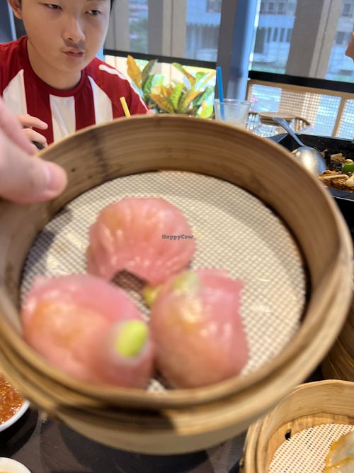 Veggie abalone 7/10  at Lotus Vegetarian 莲心 - Novena in Central Singapore