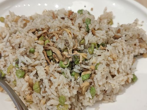 Truffle Mixed Mushroom Fried Rice 
松露菌菇炒飯 at Lotus Vegetarian 莲心 - Novena in Central Singapore