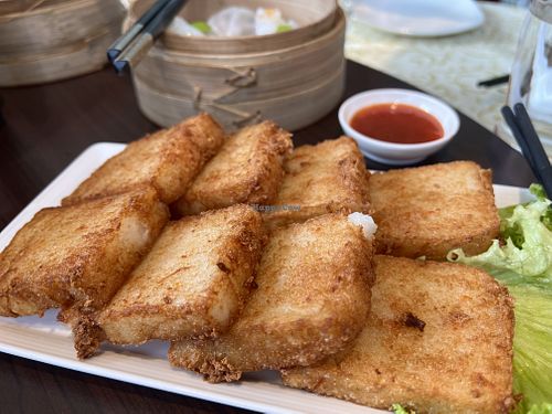 Carrot cake  at Lotus Vegetarian 莲心 - Novena in Central Singapore