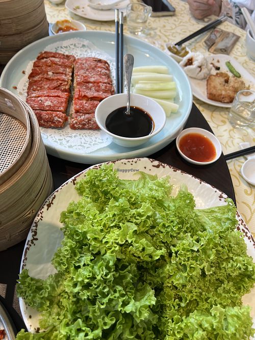 Roasted meat  at Lotus Vegetarian 莲心 - Novena in Central Singapore