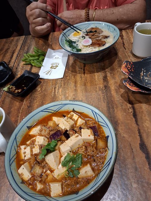 Mapo ramen, slightly spicy at Kinsahi - Aeon Tebrau City in Johor Bahru