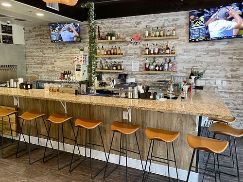 The bar  at Namikaze in Fresno