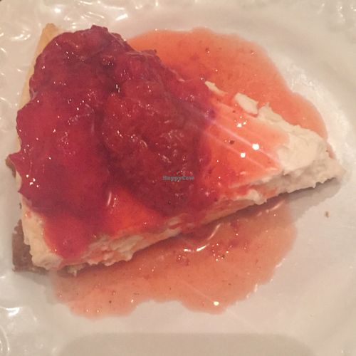 the cheesecake  at Kaya's Kitchen in Belmar