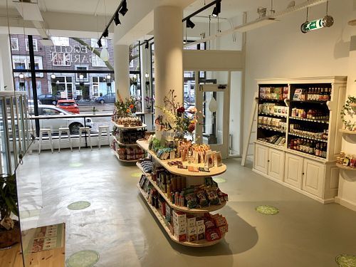 Interior at Veggie Garden in Rotterdam