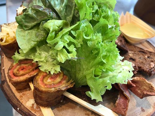 High Cheese! Photo made by my friend Gabi  at Veggie Garden in Rotterdam