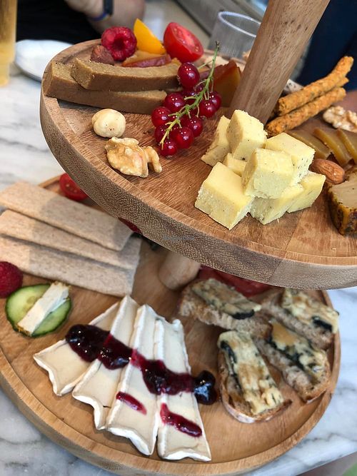 High Cheese! Photo made by my friend Gabi  at Veggie Garden in Rotterdam