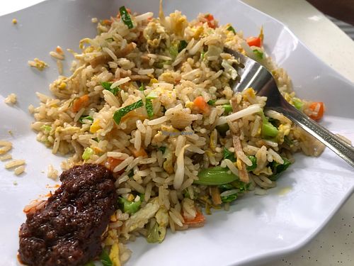 Fried rice  at Zi Zai Vegetarian 自在齋 - Bishan in Central Singapore
