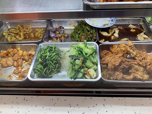 Buffet spread
Photo by Henry Lau aka Mr Purple at Shu Shi Piao Xiang 素食飘香 - Lor Lew Lian in Northeast Singapore