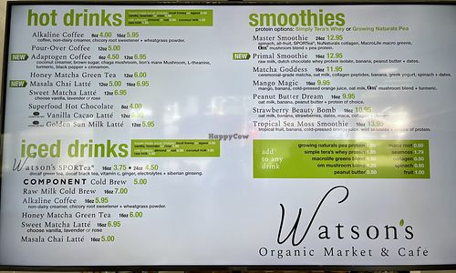 Menu  at NKOA in Casablanca