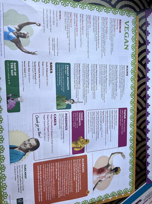 New vegan menu ⭐️  at Lounges - Sentado Lounge in Sittingbourne