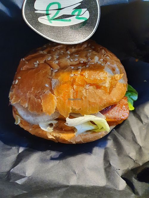 The Vacon Burger, the best!!! at UNMEAT in Zurich