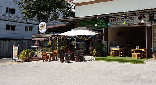 Entrance at Falafel&Hummus in Pattaya