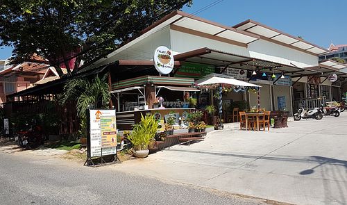 Entrance at Falafel&Hummus in Pattaya
