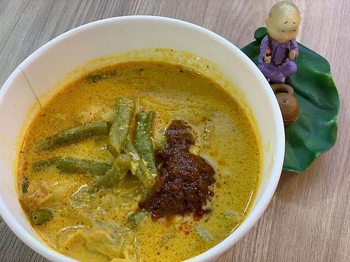 Curry vegetables. Photo by Mr Henry Lau aka Mr Purple at Ju Fu Yuan Vegetarian Delight 聚福缘素食 - Blk 11 Upper Boon Keng in Central Singapore