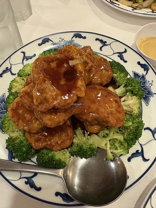 General tso chicken  at China Pavillion in Orange