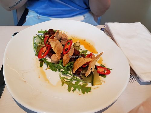 Spicy tofu at Mama Gaia in Haarlem