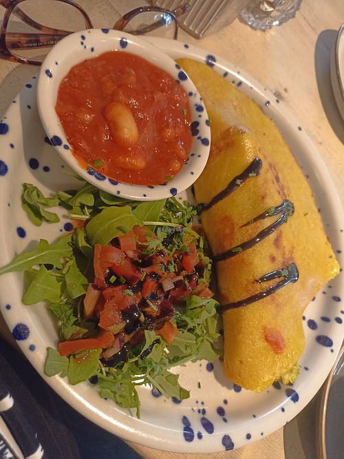 Veg Omelette  at The Vibe in Liverpool