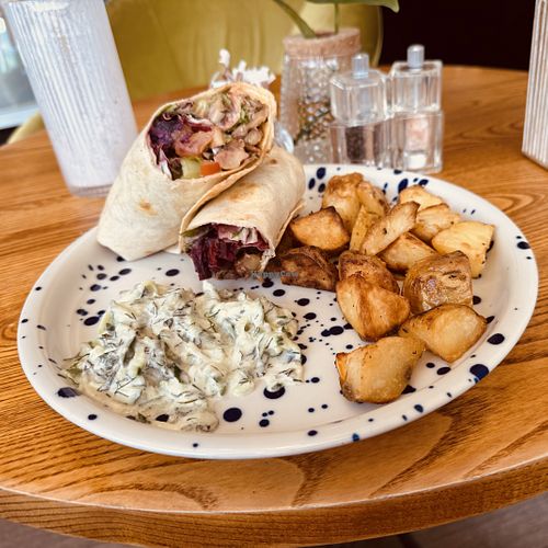 Mushroom Gyros 🙌  at The Vibe in Liverpool
