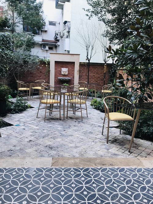 Backyard at Limonita En Moda in Istanbul