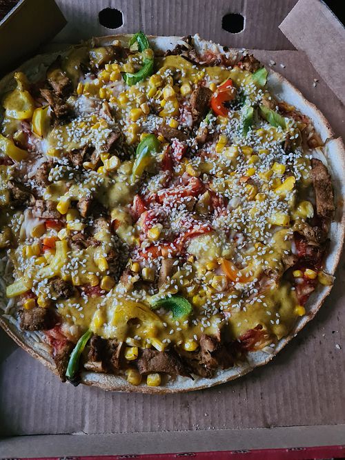 Vegan Curry at Domino's Pizza - Eppendorf in Hamburg