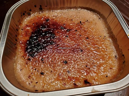 Flan at Oleada Cocina in Los Angeles