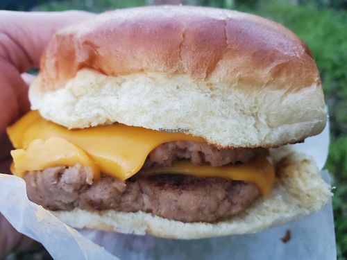 MK Style burger at MK Burger - Pop up in Venice