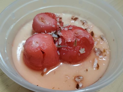 Almond Jelly

Sweet almond milk custard with maraschino
lychee fruit at LA-ZEN in Culver City