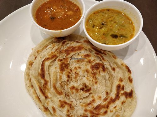 Prata set at Veera's Cafe - Jurong East in West Singapore