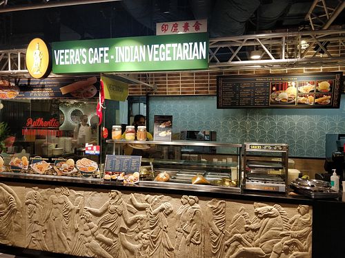 Stall front at Veera's Cafe - Jurong East in West Singapore