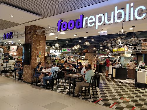 At stall 15 is Food Republic Food Court at Veera's Cafe - Jurong East in West Singapore